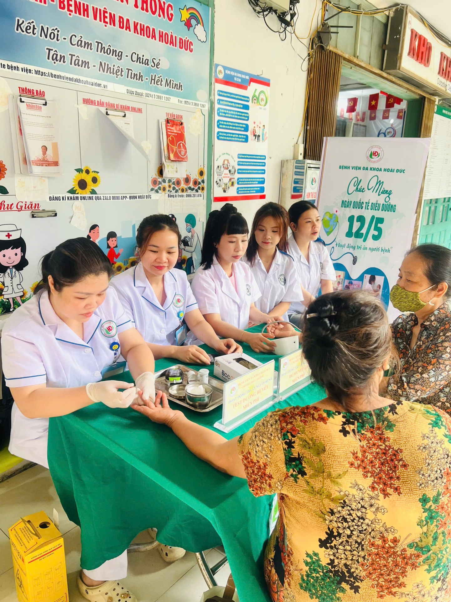 LAN TỎA GIÁ TRỊ NHÂN ÁI NHÂN NGÀY QUỐC TẾ ĐIỀU DƯỠNG 12/5