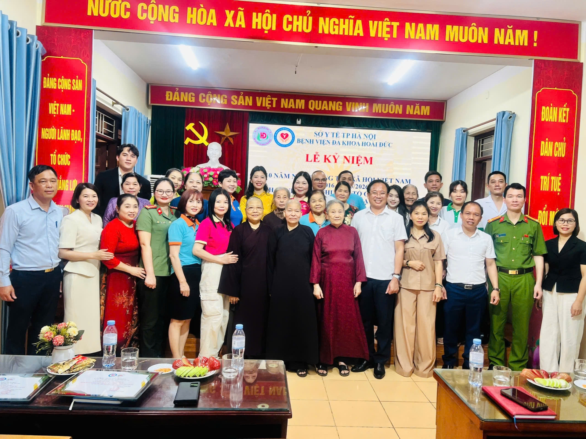 Bệnh viện đa khoa Hoài Đức tổ chức hoạt động kỷ niệm 10 năm ngày CTXH