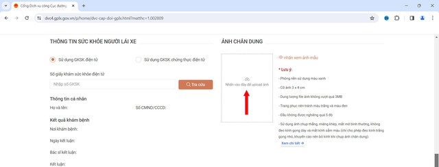 Hướng dẫn chi tiết đổi giấy phép lái xe ô tô online mới nhất 2024- Ảnh 9. Hướng dẫn chi tiết đổi giấy phép lái xe ô tô online mới nhất 2024- Ảnh 9.