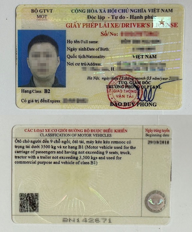 Hướng dẫn chi tiết đổi giấy phép lái xe ô tô online mới nhất 2024- Ảnh 23. Hướng dẫn chi tiết đổi giấy phép lái xe ô tô online mới nhất 2024- Ảnh 23.