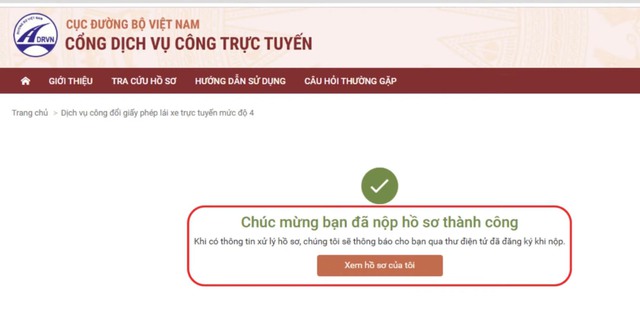 Hướng dẫn chi tiết đổi giấy phép lái xe ô tô online mới nhất 2024- Ảnh 13. Hướng dẫn chi tiết đổi giấy phép lái xe ô tô online mới nhất 2024- Ảnh 13.