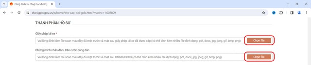 Hướng dẫn chi tiết đổi giấy phép lái xe ô tô online mới nhất 2024- Ảnh 10. Hướng dẫn chi tiết đổi giấy phép lái xe ô tô online mới nhất 2024- Ảnh 10.