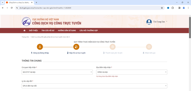 Hướng dẫn chi tiết đổi giấy phép lái xe ô tô online mới nhất 2024- Ảnh 4. Hướng dẫn chi tiết đổi giấy phép lái xe ô tô online mới nhất 2024- Ảnh 4.